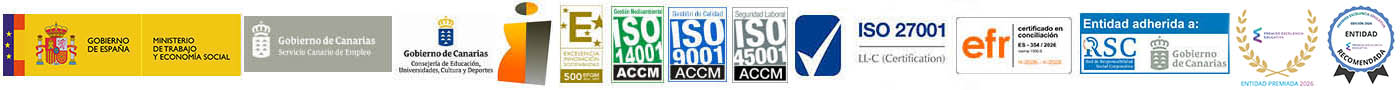 Acreditaciones y Certificaciones Oficiales